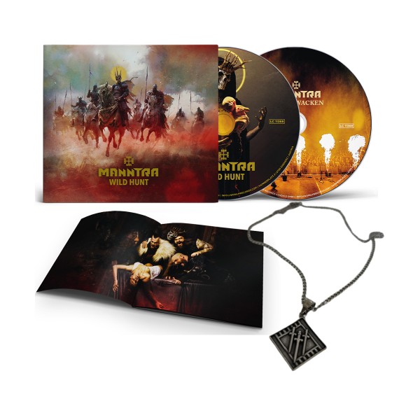 MANNTRA Digipak 2-CD «WILD HUNT» + Pendant «Classic» Bundle