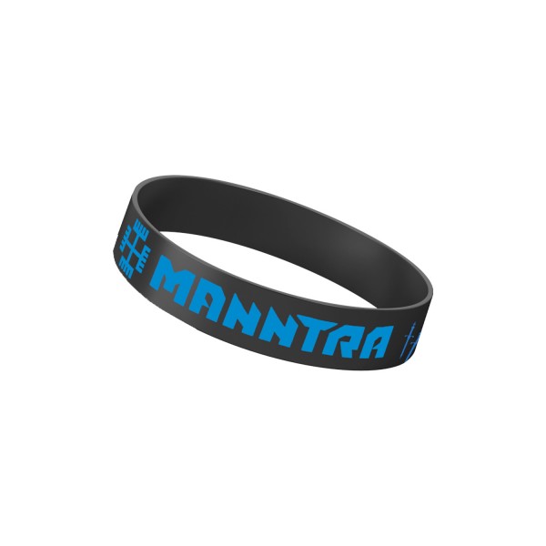 MANNTRA - Rubber Wristband BLUE