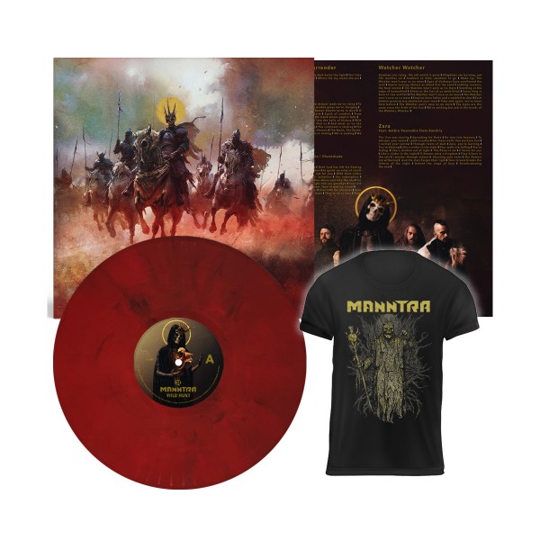 MANNTRA LP «WILD HUNT» + Shirt «The Watcher» Bundle